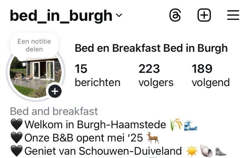 Bed In Bed & Breakfast Burgh-Haamstede